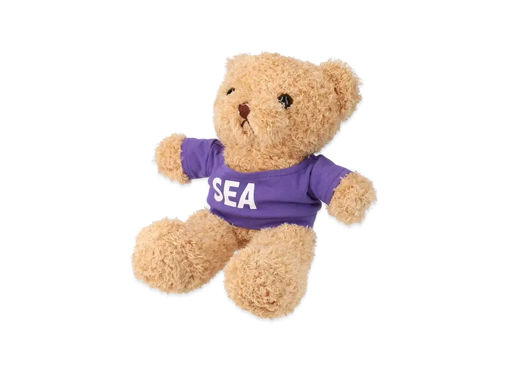WIND AND SEA Sea Teddy Bear "Purple"