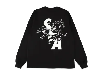 WIND AND SEA x LEEGET L/S Tee "Black"