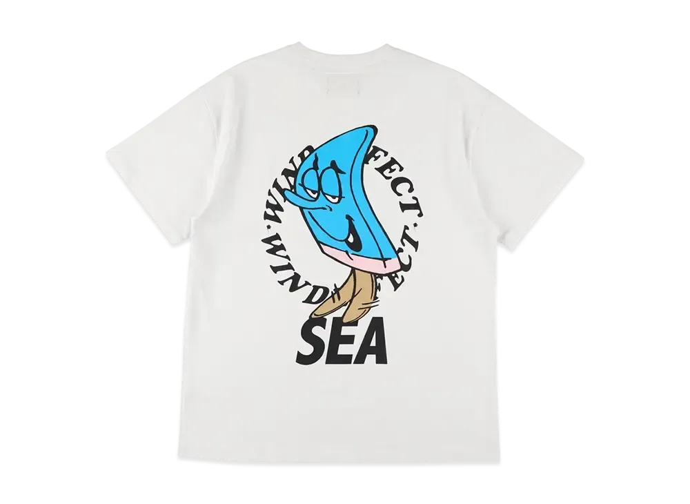 WIND AND SEA x LEEGET (Charleston) S/S Tee "White"