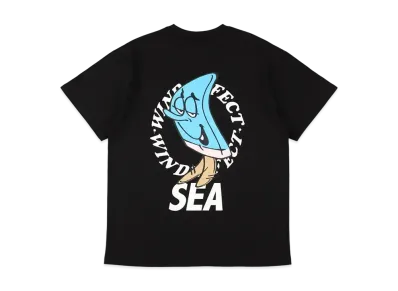 WIND AND SEA x LEEGET (Charleston) S/S Tee "Black"