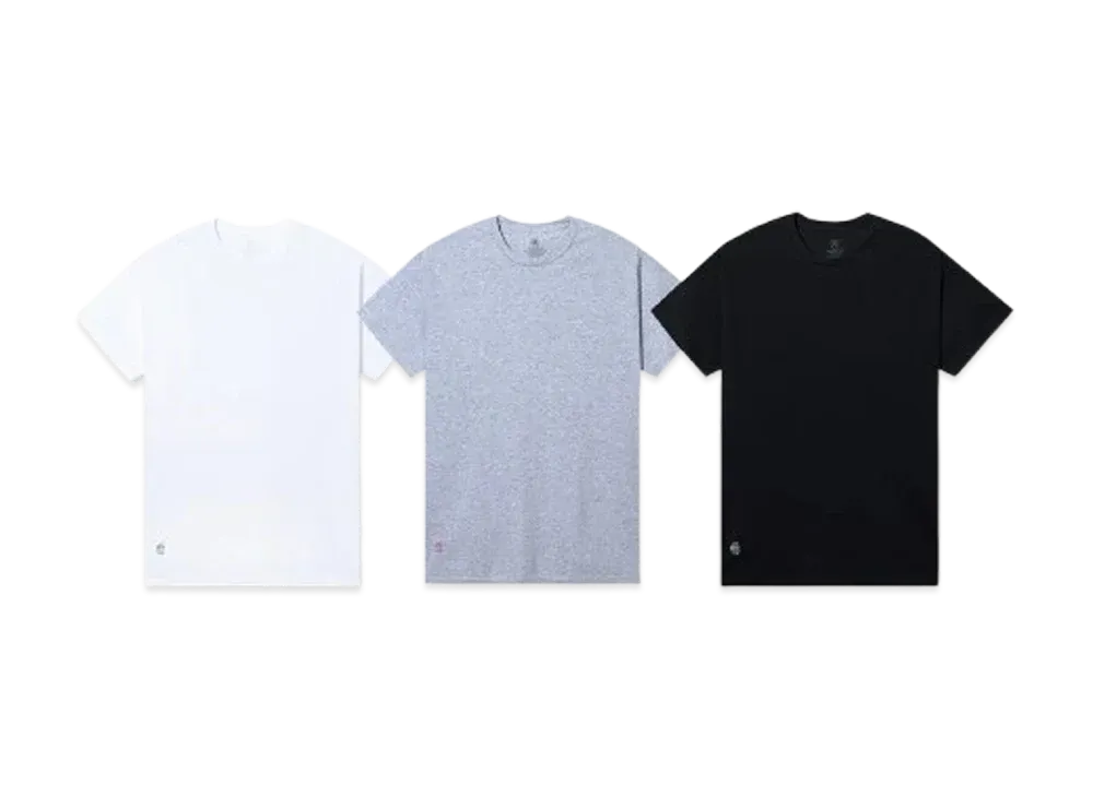 ANTI SOCIAL SOCIAL CLUB Mini Logo Undershirt 3-Pack "Multi"