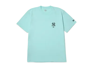 NEW ERA Short Sleeve Cotton T-Shirt New York Yankees Regular Fit "Celesto Blue"