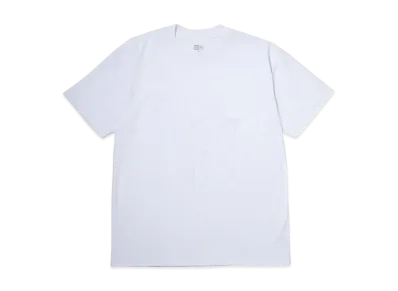 NEW ERA Short Sleeve Cotton T-Shirt Pile Logo Square New Era Regular Fit "White"