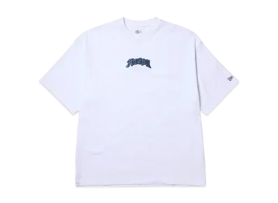 NEW ERA Short Sleeve Oversized Cotton T-shirt Slowup "White"