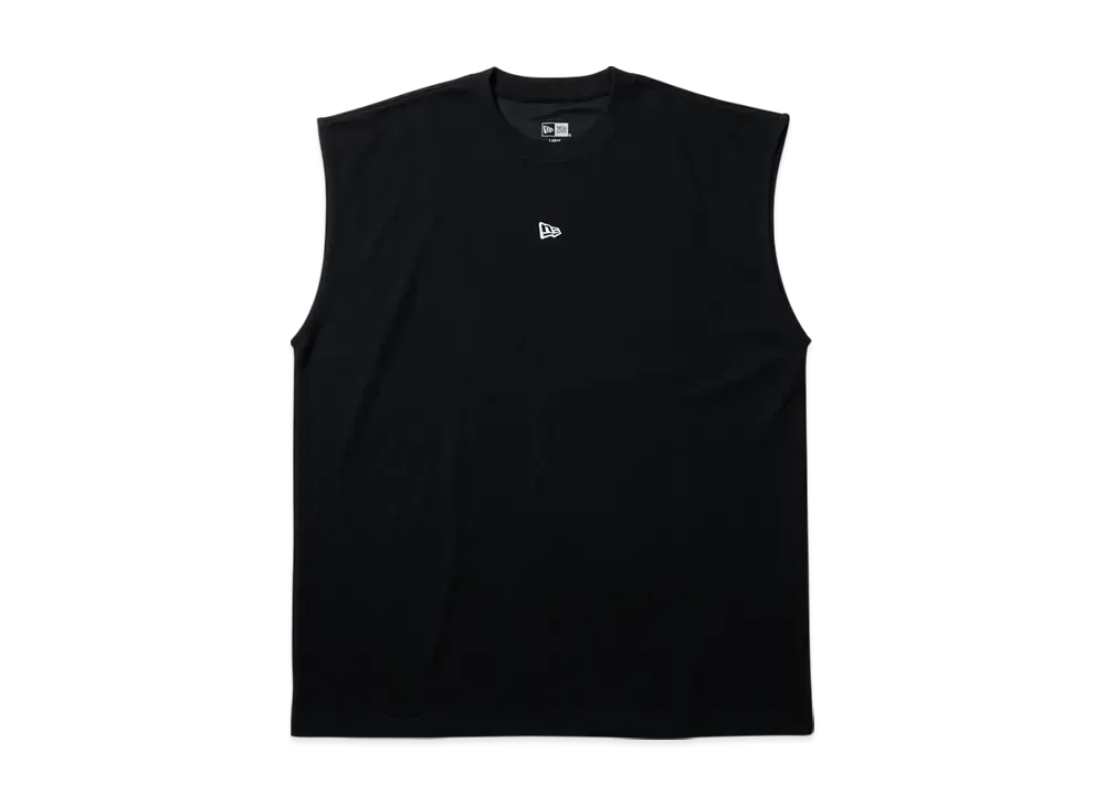 NEW ERA Performance Apparel Oversized French Sleeve Performance T-Shirt Wordmark "Black"