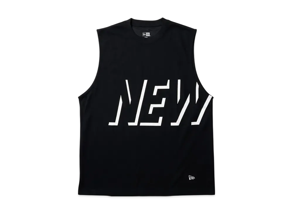 NEW ERA Performance Apparel Oversized Performance Tank Top Shadow Wordmark "Black"