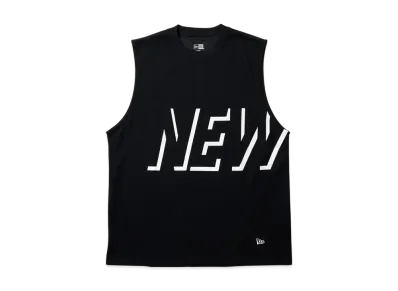 NEW ERA Performance Apparel Oversized Performance Tank Top Shadow Wordmark "Black"