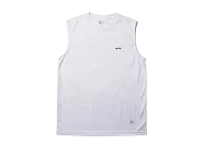 NEW ERA Performance Apparel Tech Tank Top Outline Logo "White"