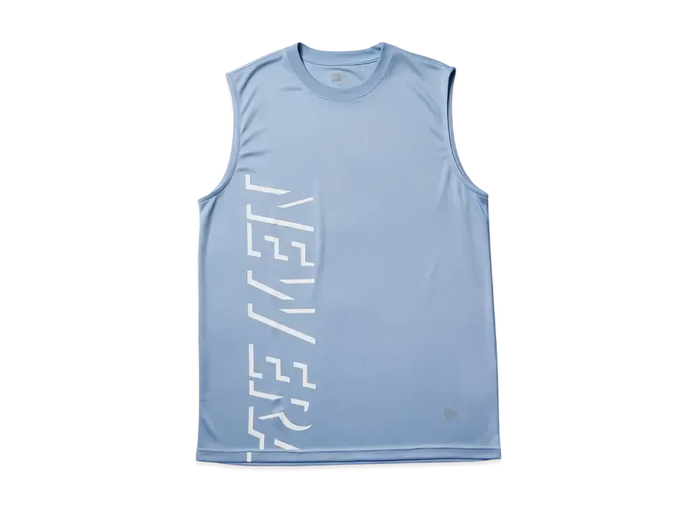 NEW ERA Performance Apparel Tech Tank Top Shadow Wordmark "Light Blue"