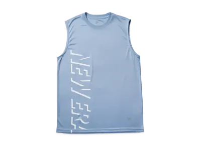 NEW ERA Performance Apparel Tech Tank Top Shadow Wordmark "Light Blue"