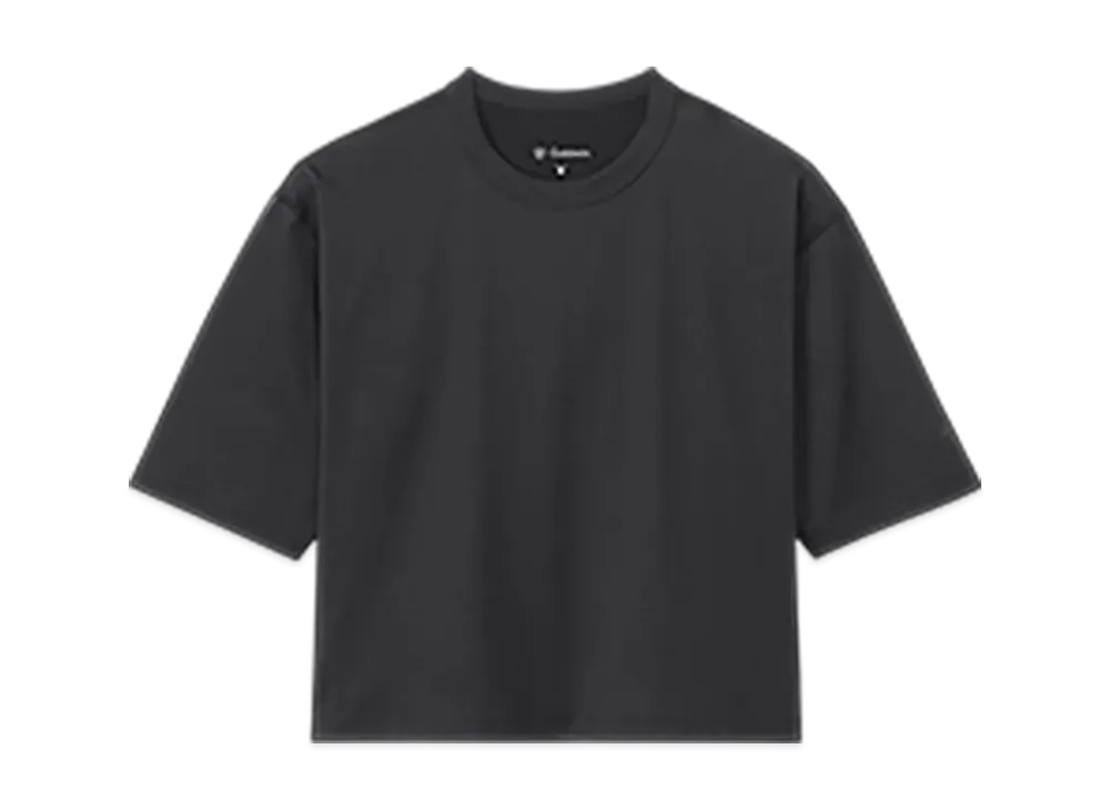 Goldwin Rio Optimum Plating Jersey Short T-Shirt (C3fit/Ladies) "Ink Black"