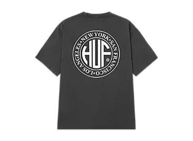HUF Regional Washed T-Shirt "Black"