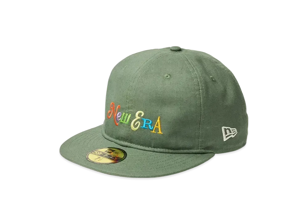 NEW ERA 59Fifty Cotton Flax New Era "Military Green"