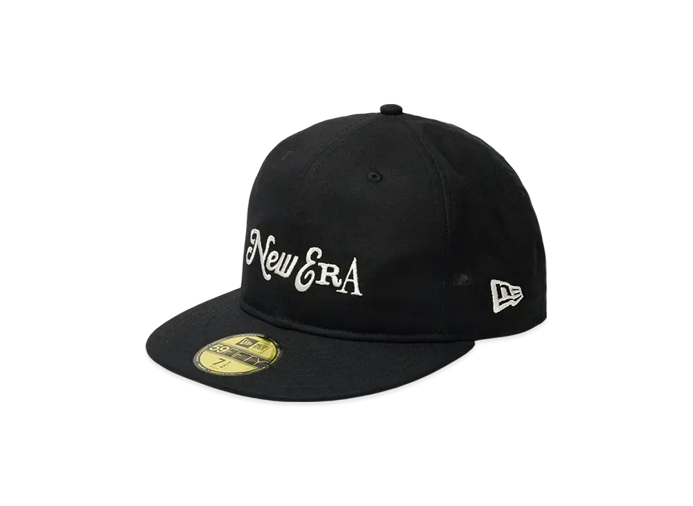 NEW ERA 59Fifty Cotton Flax New Era "Black"