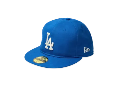 NEW ERA 59Fifty Cotton Flax Los Angeles Dodgers "Blue"
