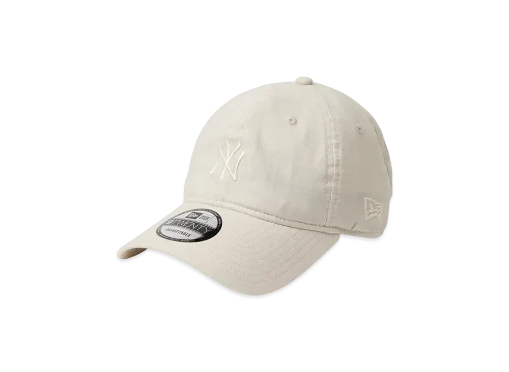 NEW ERA 9Twenty Cotton Flax New York Yankees "Light Beige"