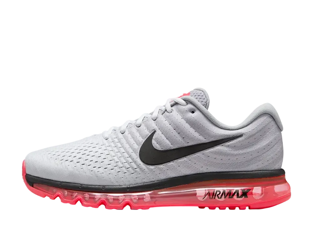 Nike Air Max 2017 "White/Black/Wolf Grey/Solar Red"
