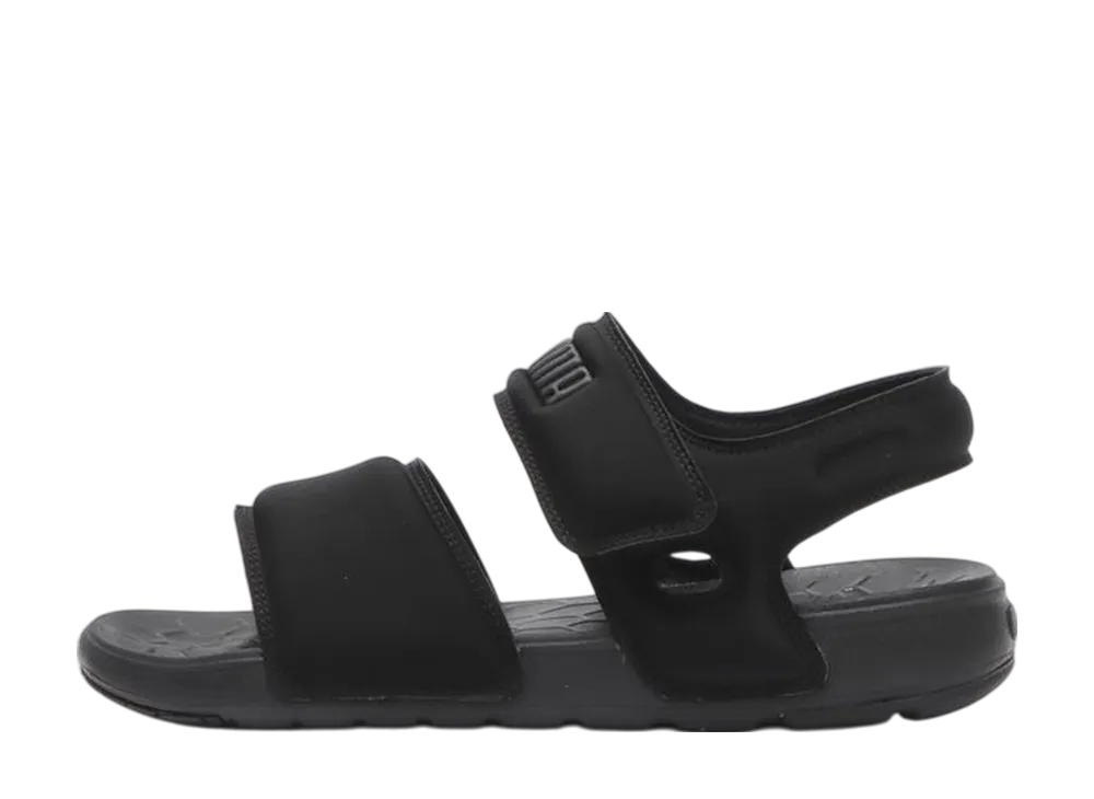 プーマ ソフトライド サンダル ピュア MU "ブラック"