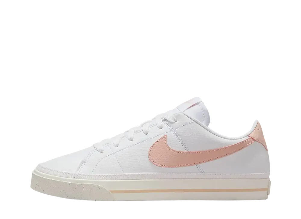 ナイキ ウィメンズ コートレガシー ロー ネクストネイチャー "ホワイト/セイル/ウォッシュドコーラル"