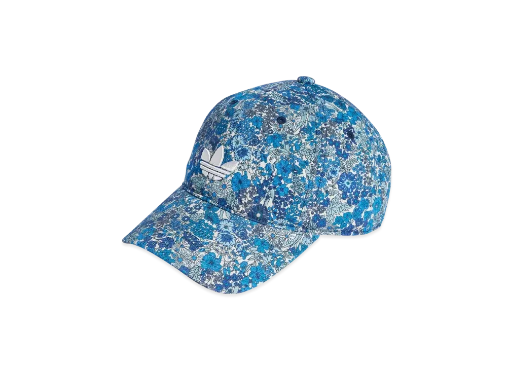 adidas x Liberty London Baseball Cap "Core White/Royal Blue"