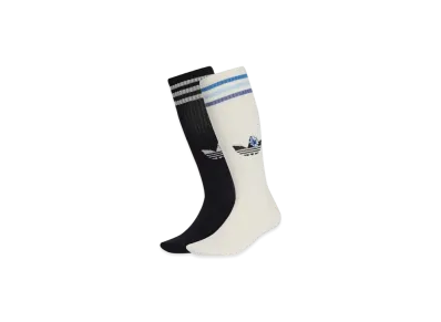 adidas x Liberty London Knee Socks 2 Pairs "Chalk White/Black"