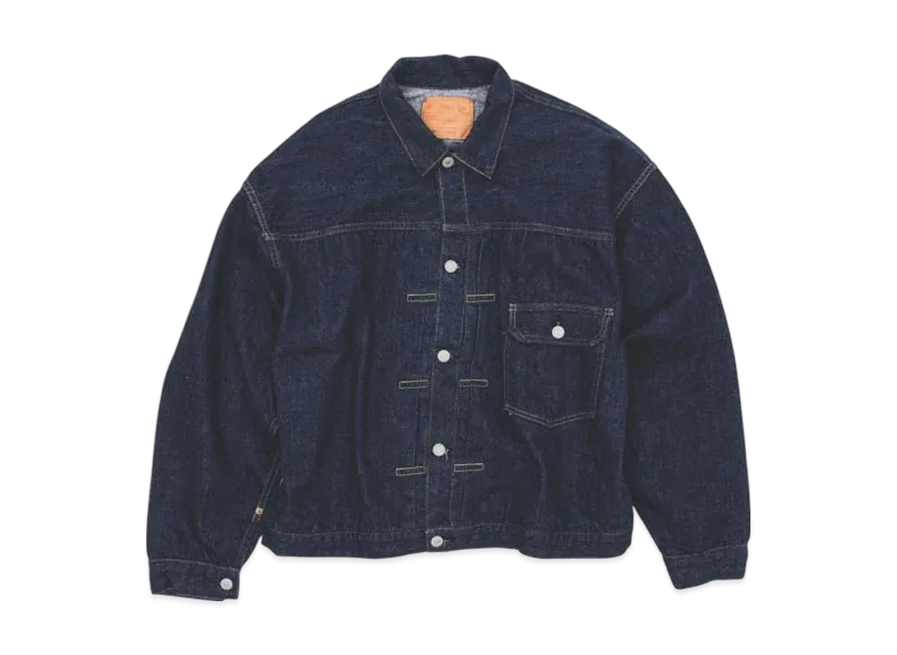 BEAMS x orSlow Light Weight Selvedge Denim Type 1 Jacket "One Wash"