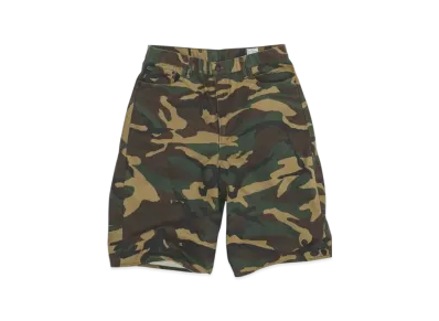 BEAMS x orSlow 100 Super Dad Woodland Camo Short Pants "Woodland Camo"
