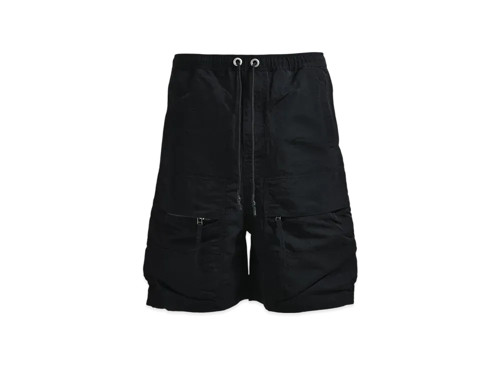 BREATH Newrich Big Cargo Shorts "NylonBlack"