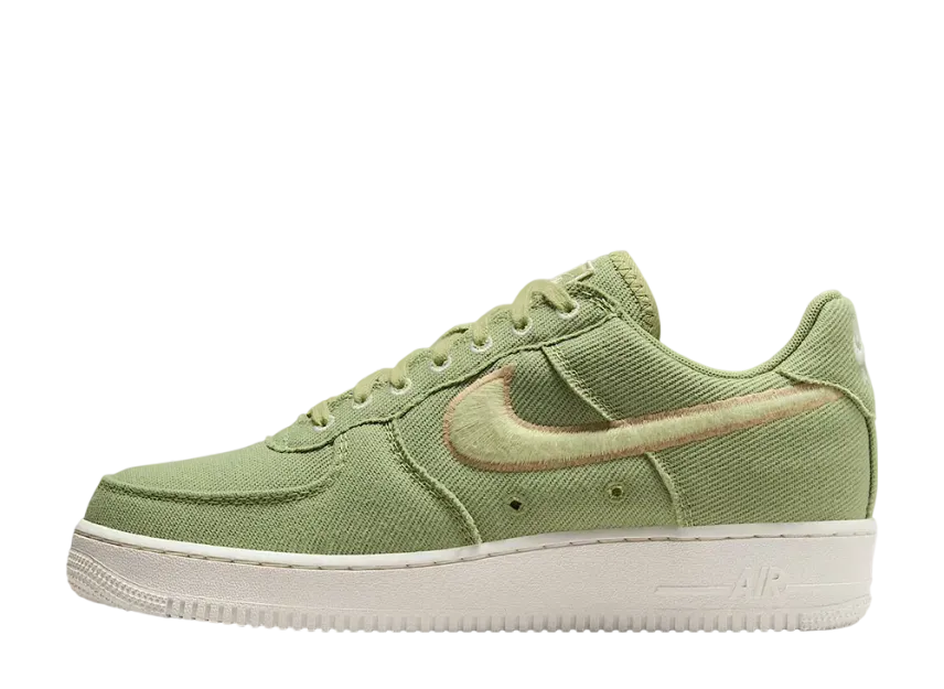ナイキ エアフォース1 ロー キャンバス "ダスティオリーブ"