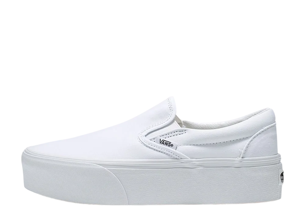 バンズ クラシック スリッポン スタックフォーム "ホワイト"