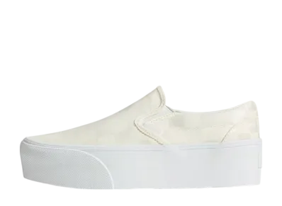 Vans Classic Slip-On Stackform Checkerboard "White"