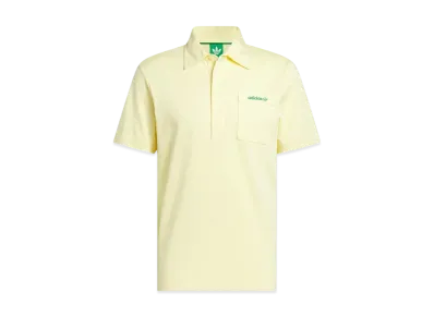 adidas Originals Golf Chest Pocket Short Sleeve Shirt "Almost Yellow"