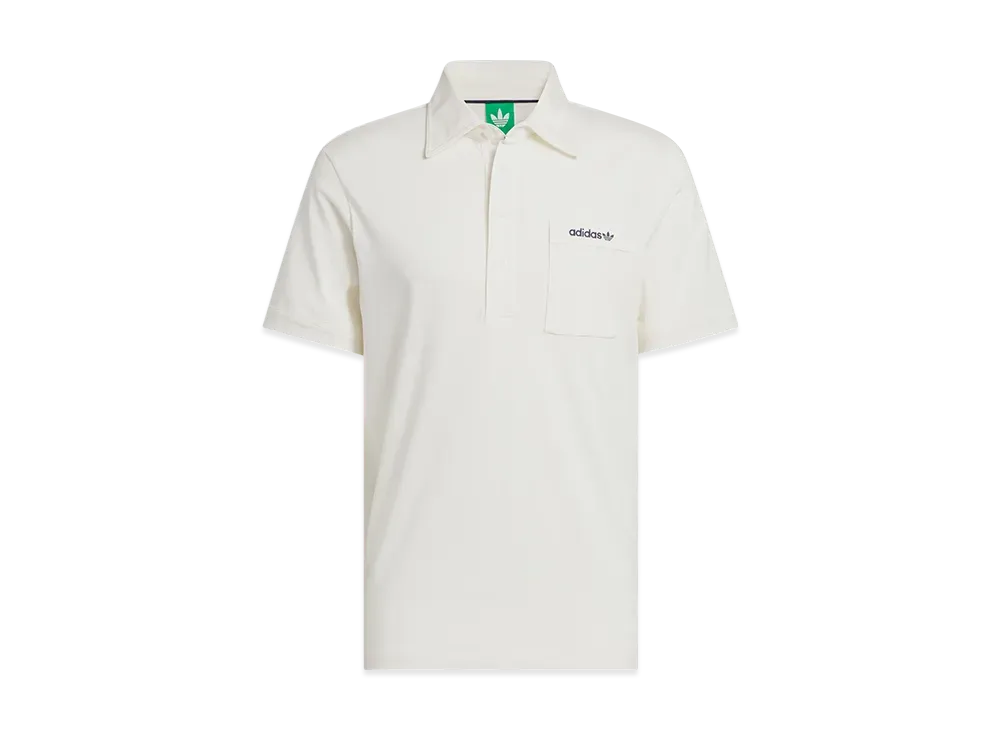 adidas Originals Golf Chest Pocket Short Sleeve Shirt "Chalk White"