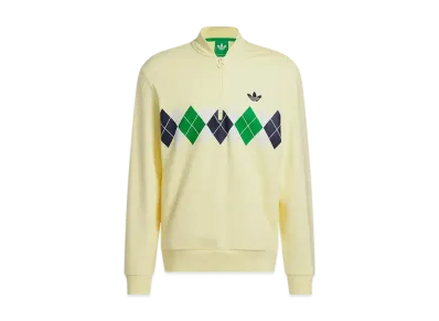 adidas Originals Golf Argyle HZ Sweat "Almost Yellow"