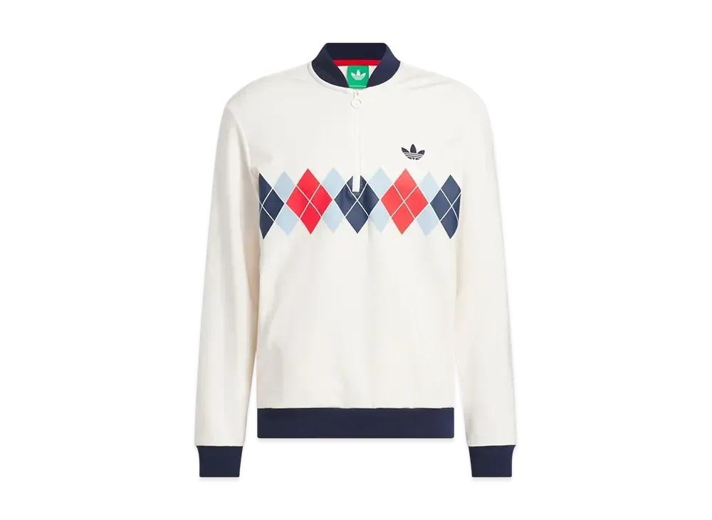 adidas Originals Golf Argyle HZ Sweat "Chalk White"