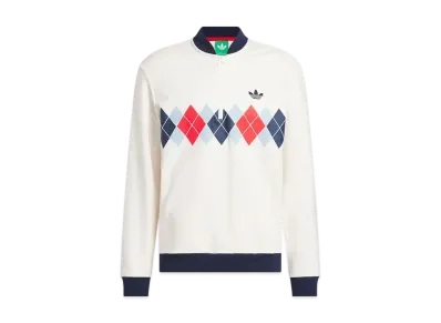 adidas Originals Golf Argyle HZ Sweat "Chalk White"