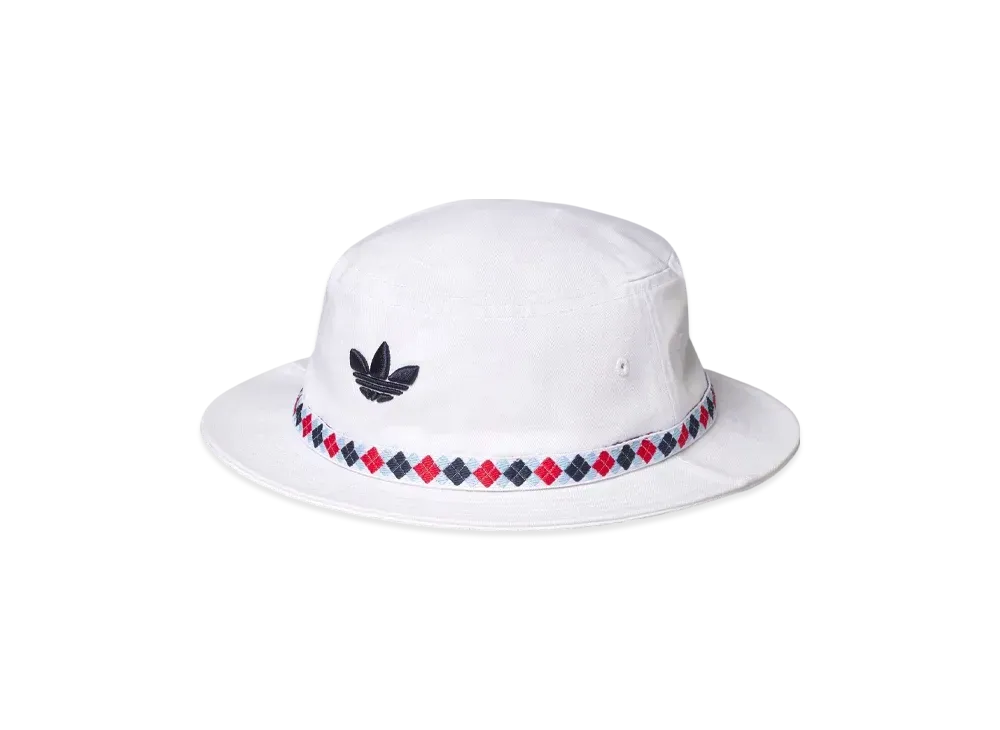 adidas Originals Golf Season Opener Argyle Bucket Hat "White"