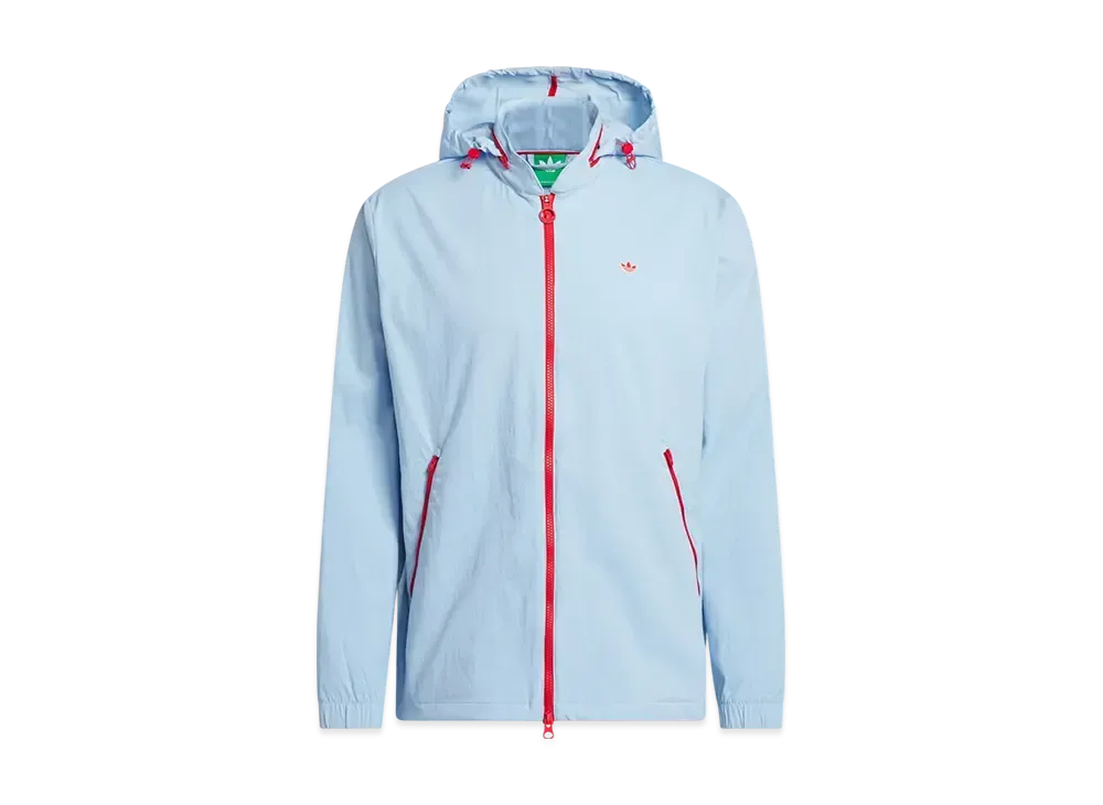 adidas Originals Golf Full Zip Long Sleeve Hoodie "Clear Sky"