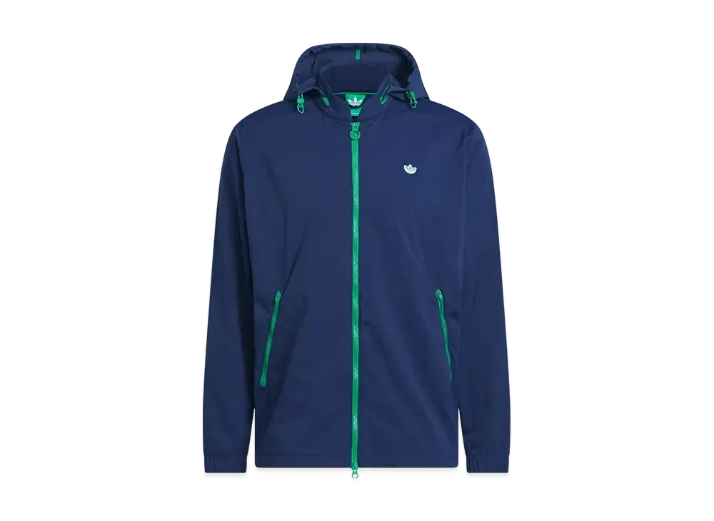 adidas Originals Golf Full Zip Long Sleeve Hoodie "Night Indigo"