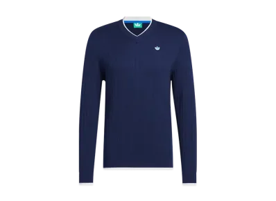 adidas Originals Golf V-neck Sweater "Night Indigo"