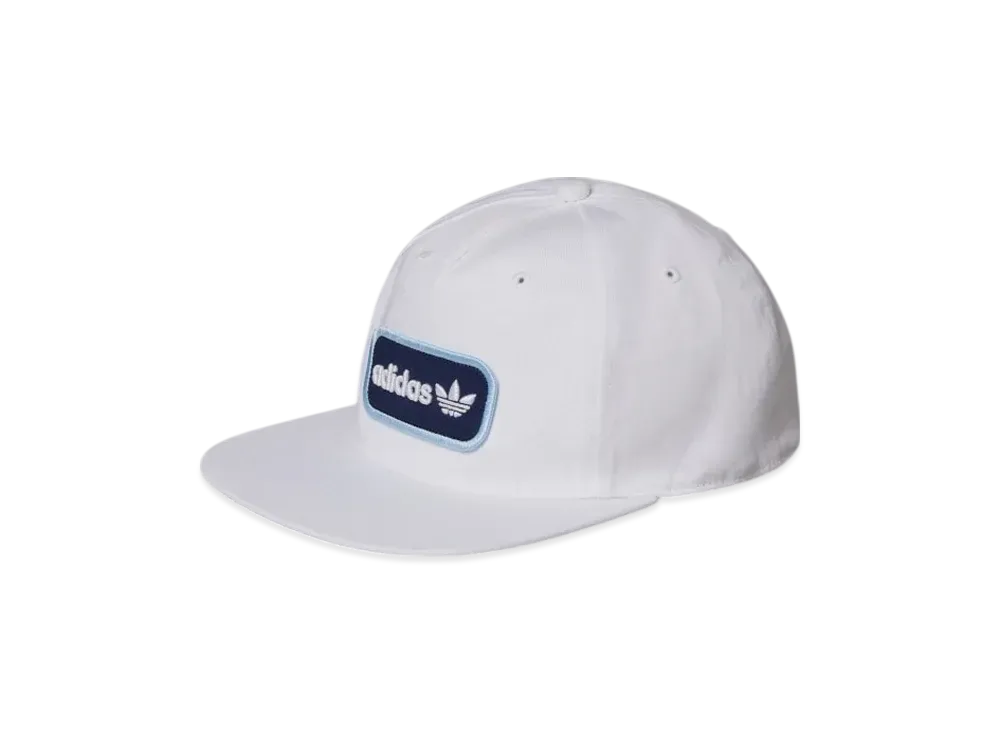 adidas Originals Golf Patch Flat Bill Cap "White"