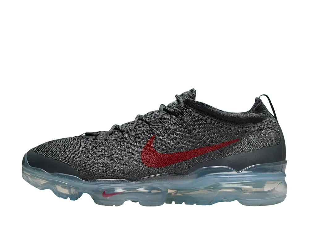 ナイキ ヴェイパーマックス2023 フライニット "ダークグレー/ジムレッド"