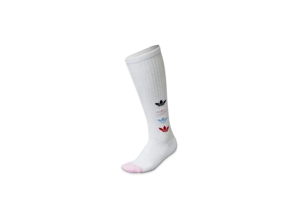 adidas Originals Golf Knee-Length Logo Cushion Socks "White"