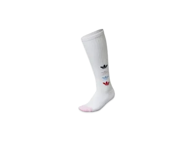 adidas Originals Golf Knee-Length Logo Cushion Socks "White"
