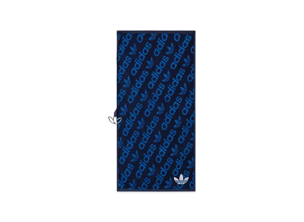adidas Originals Golf Monogram Pile Towel "Night Indigo"