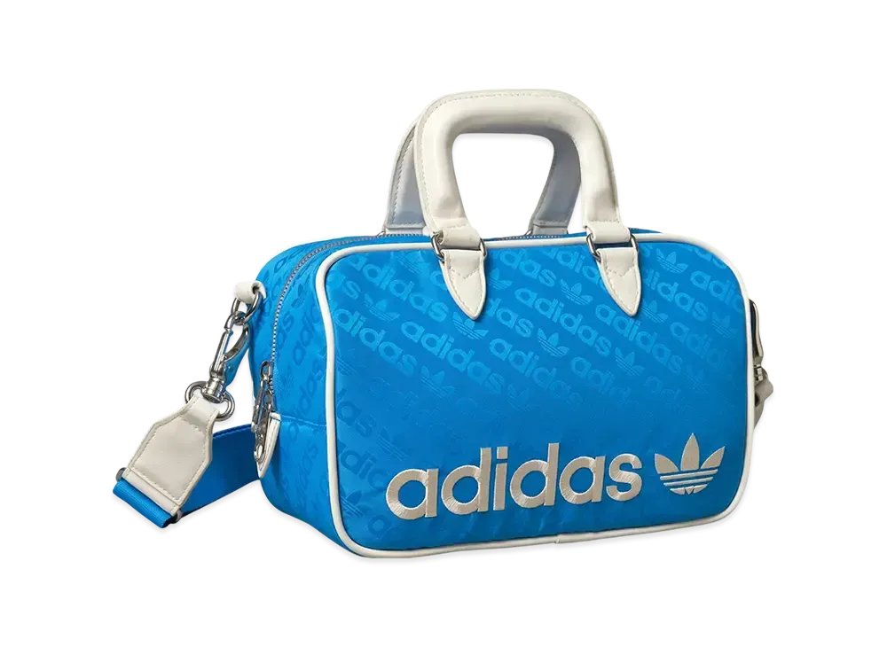 adidas Originals Golf Monogram Round Bag "Blue Bird/Chalk White"