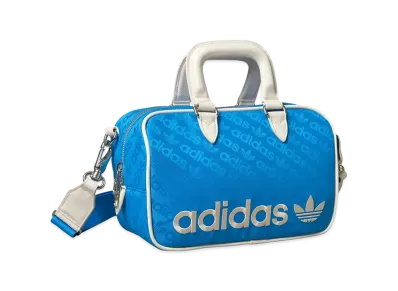 adidas Originals Golf Monogram Round Bag "Blue Bird/Chalk White"