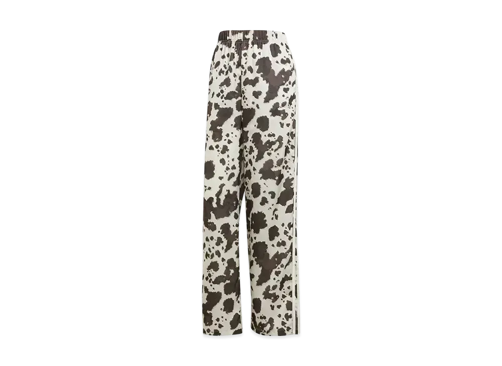 adidas Originals Satin Wide Leg Pants "Multicolor/Off White"