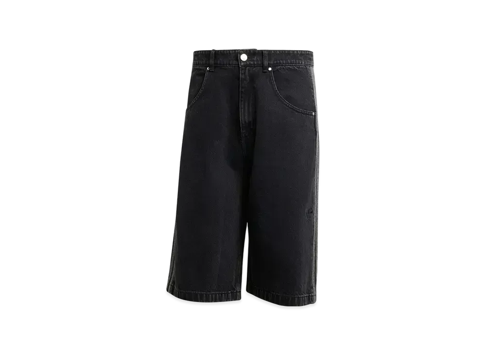 adidas Adicolor Denim Firebird Shorts "True Black Denim"