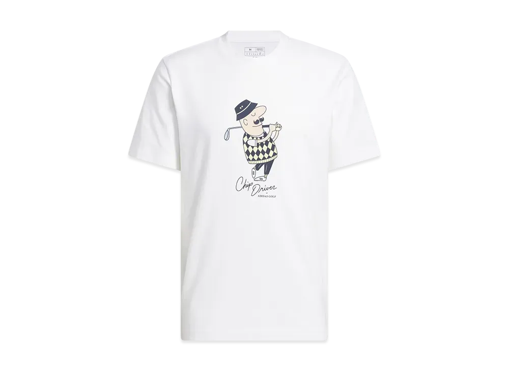 adidas Golf Beyond The Course CHIP Classic T-shirt "White"